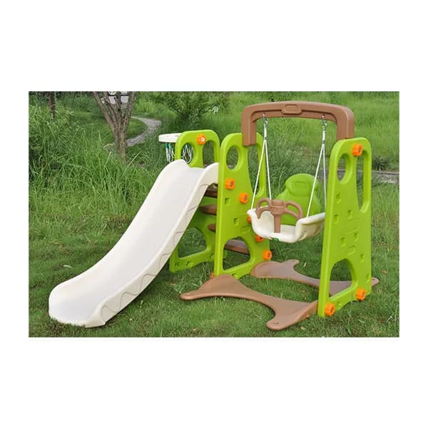 Straight Slide Swing & Ball Frame