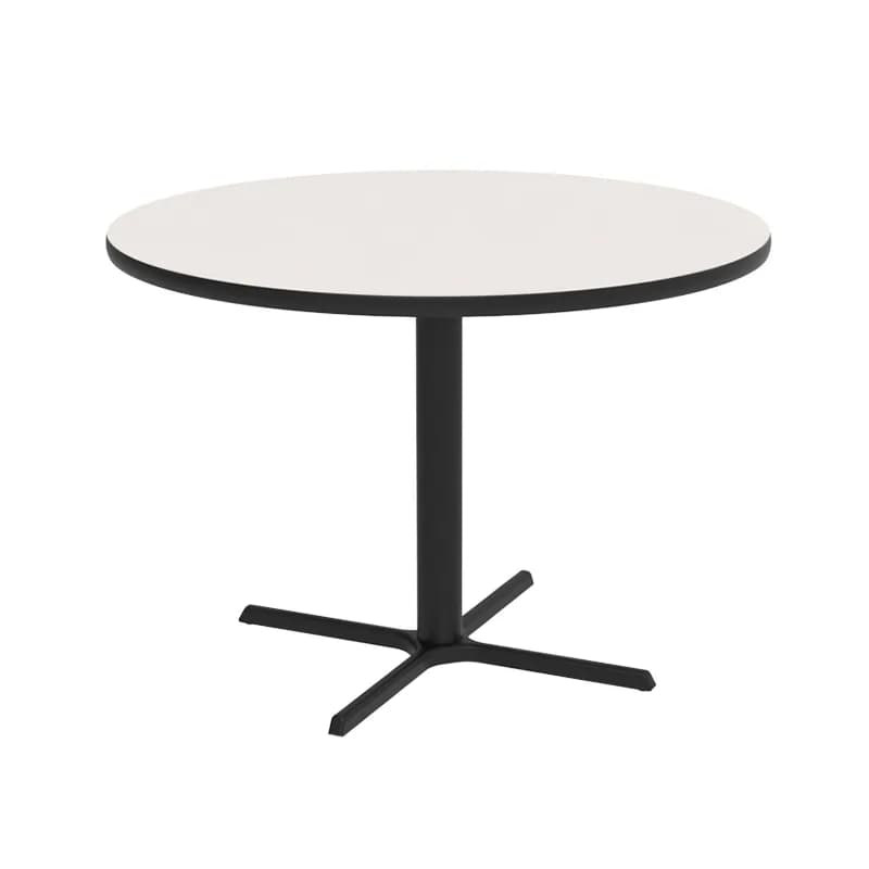Café Table- Round with X Base 1067x762mm