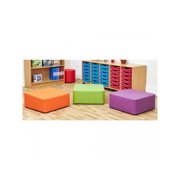 Large Square Foam Seat – Set of 3