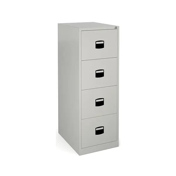 Bisley Contract 4 Drawer Steel Filing Cabinet