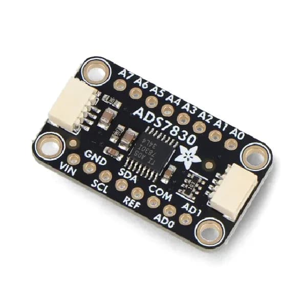 Adafruit ADS7830 8-Channel 8-Bit ADC with I2C - STEMMA QT / Qwiic