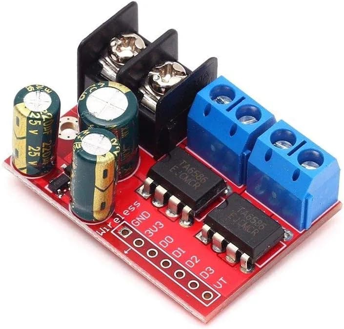 5A Dual DC Motor Drive Module Double H Bridge L298N PWM Remote Control Voltage Reverse Speed