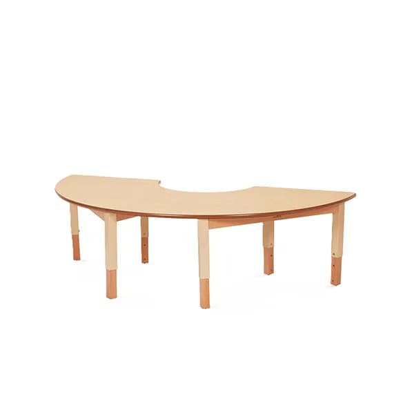 Semi Circle Table Adjustable