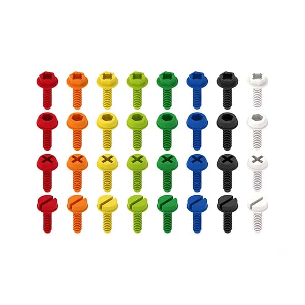 8 Colour Srews