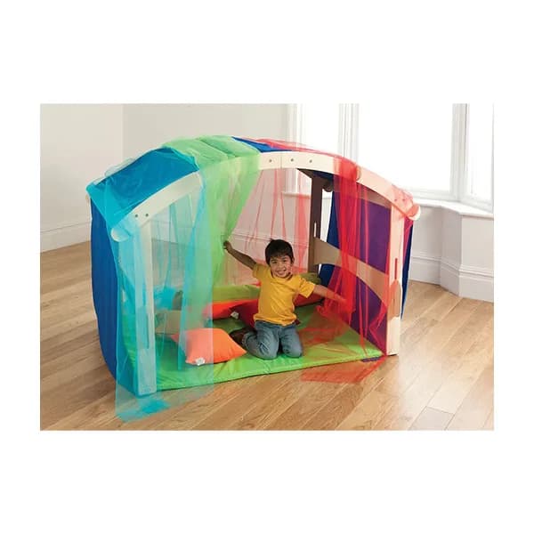 Indoor/Outdoor Floding Den plus Rainbow Den Kit
