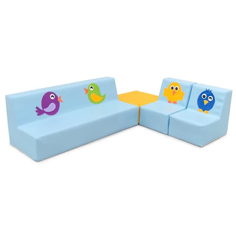 Set of Seats with Square – Birds