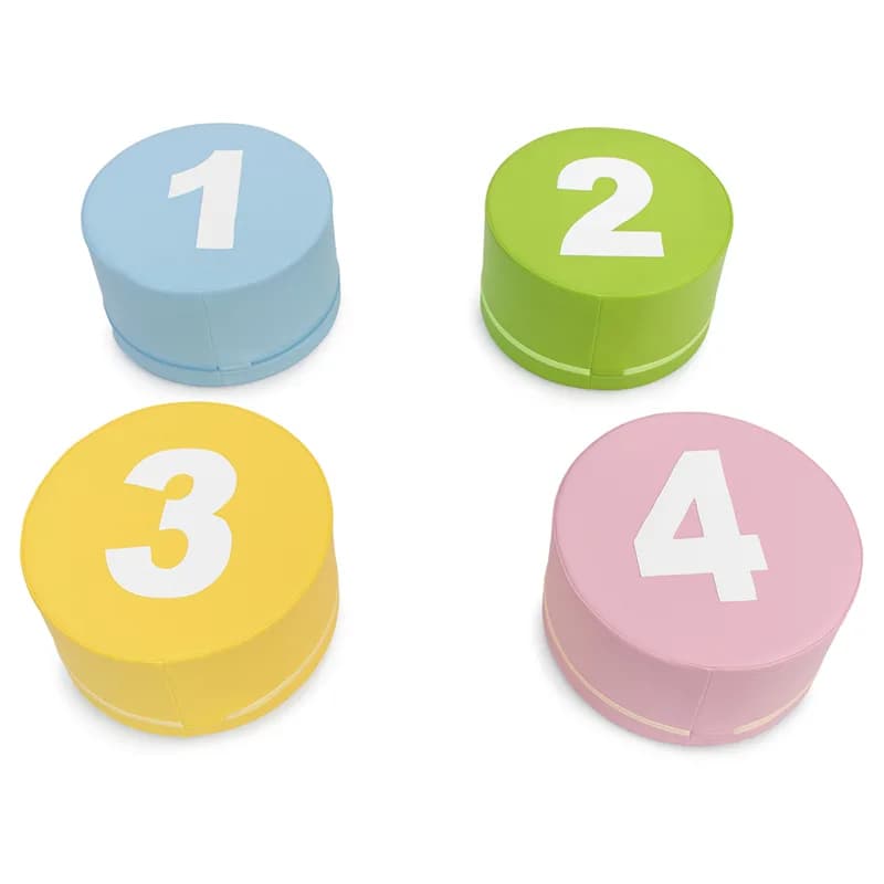 Numbers Stool Set