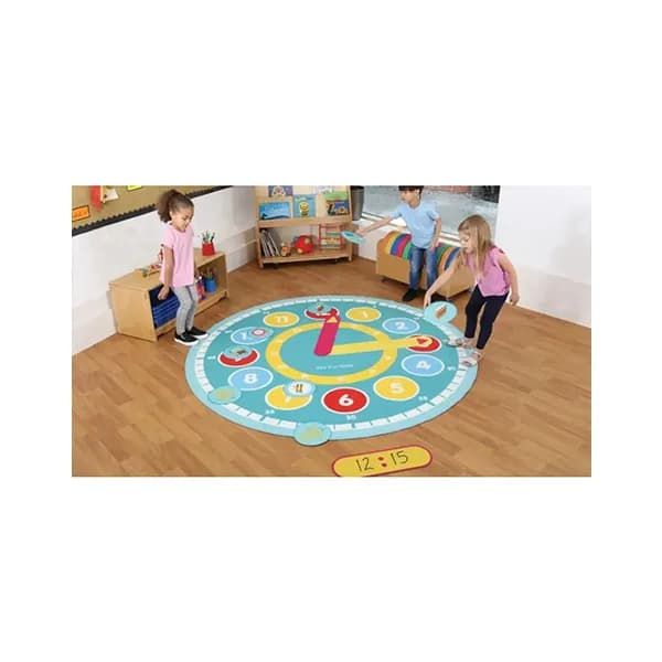 Tell the Time Carpet