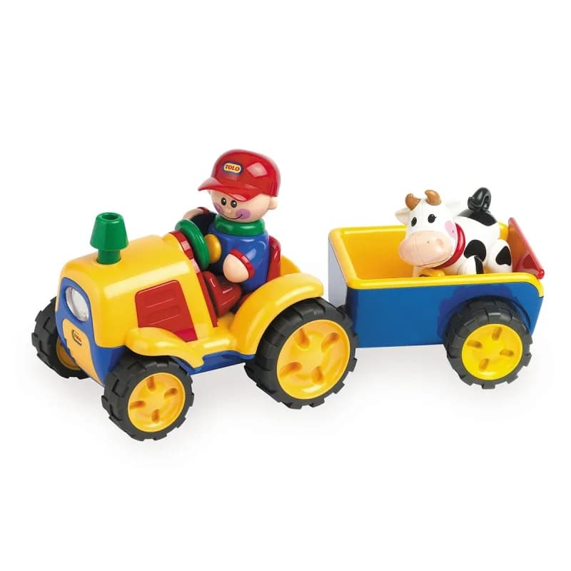 TOLO First Friends Tractor, Trailer & Cow