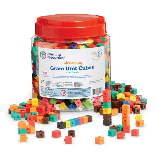 Interlocking Centimeter Cubes