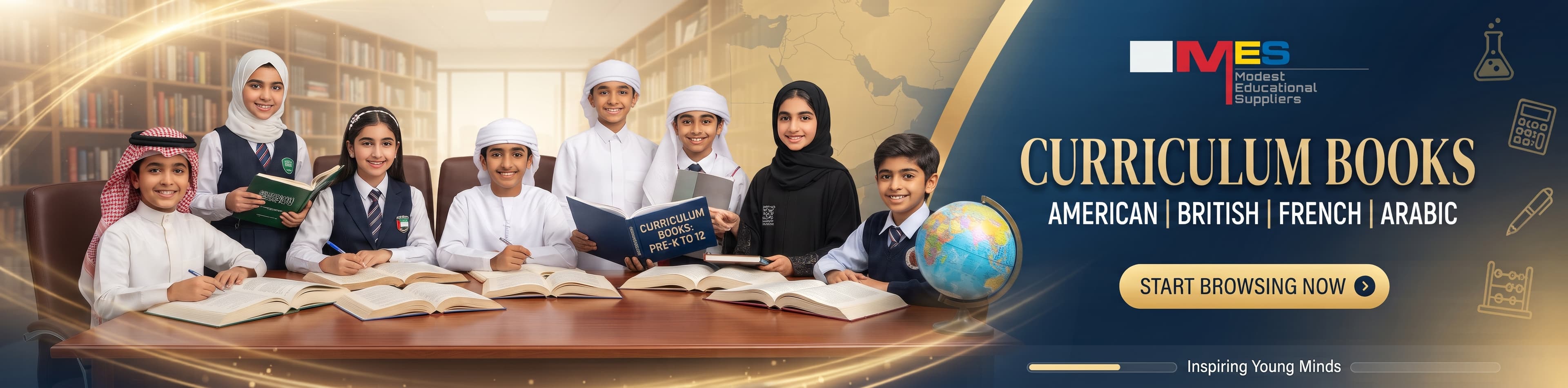 Curriculum Books banner
